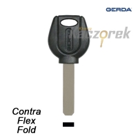 Gerda 046 - klucz surowy - do zabezpieczeń rowerowych nr 1 - Contra / Flex / Fold
